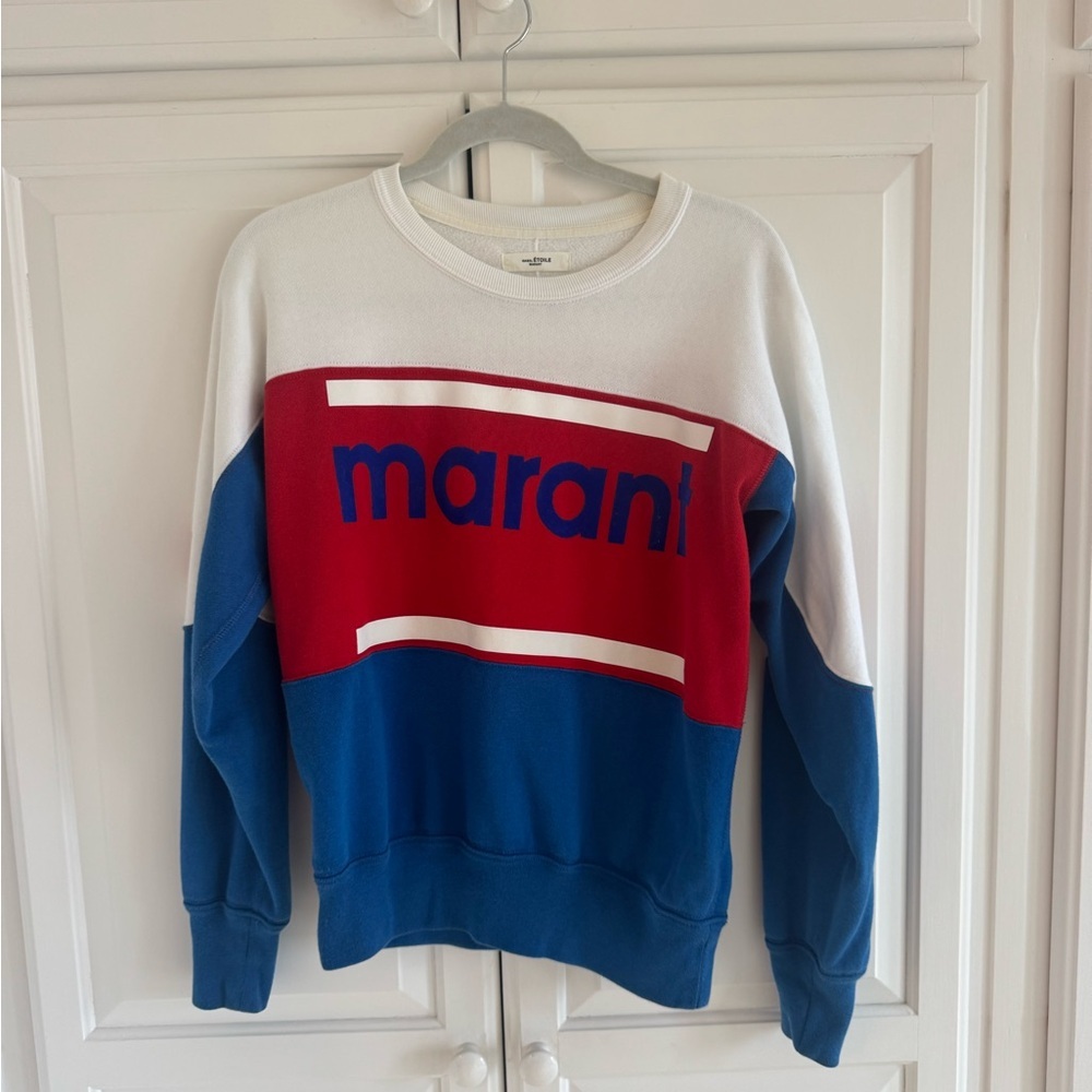 Colorblock Sweatshirt with Logo - Picture 3 of 7